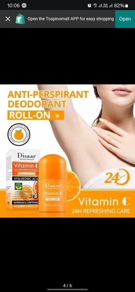 Skincare Vitamins C roll on