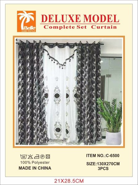 Rideaux modernes Belle 3 pièces