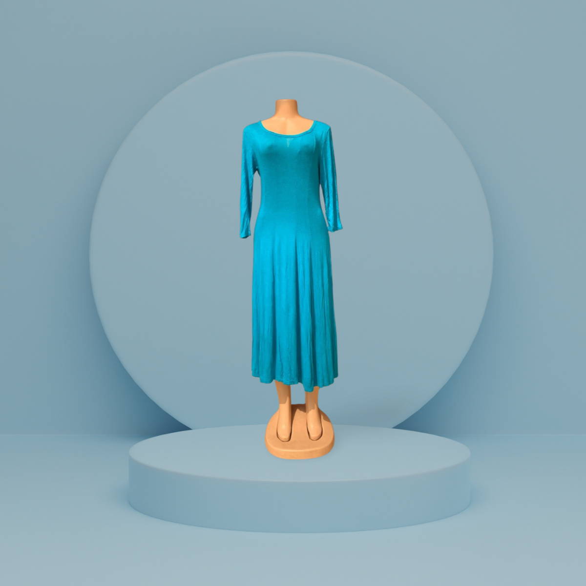 Women Blue Dress