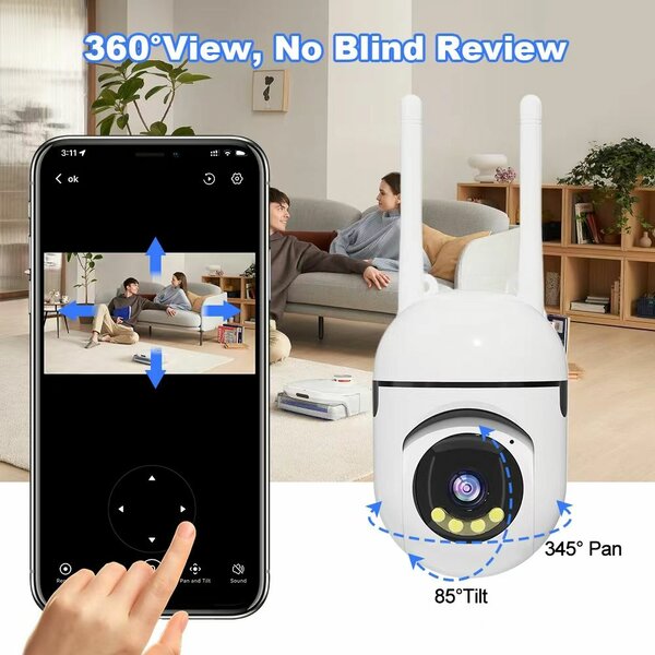 Caméra de Sécurité 3MP WiFi