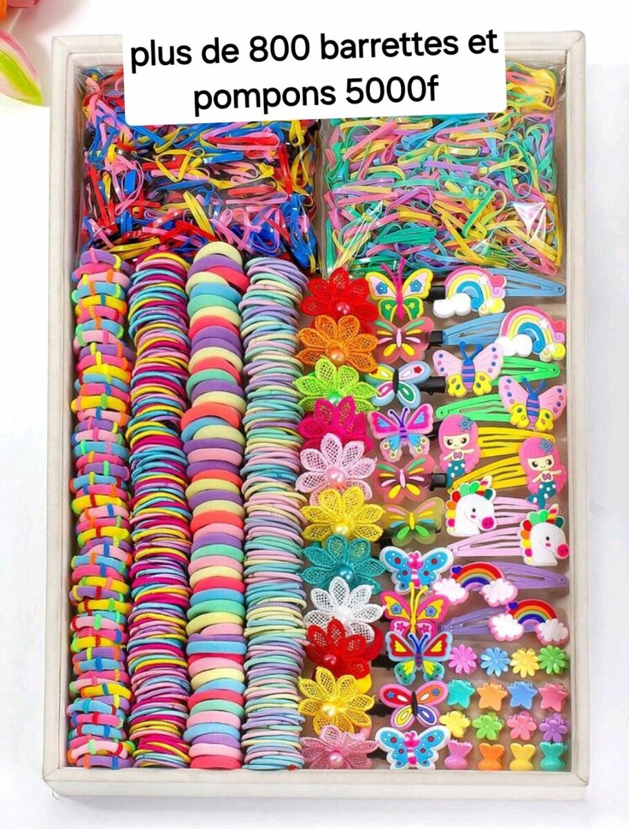 Barettes et chouchous