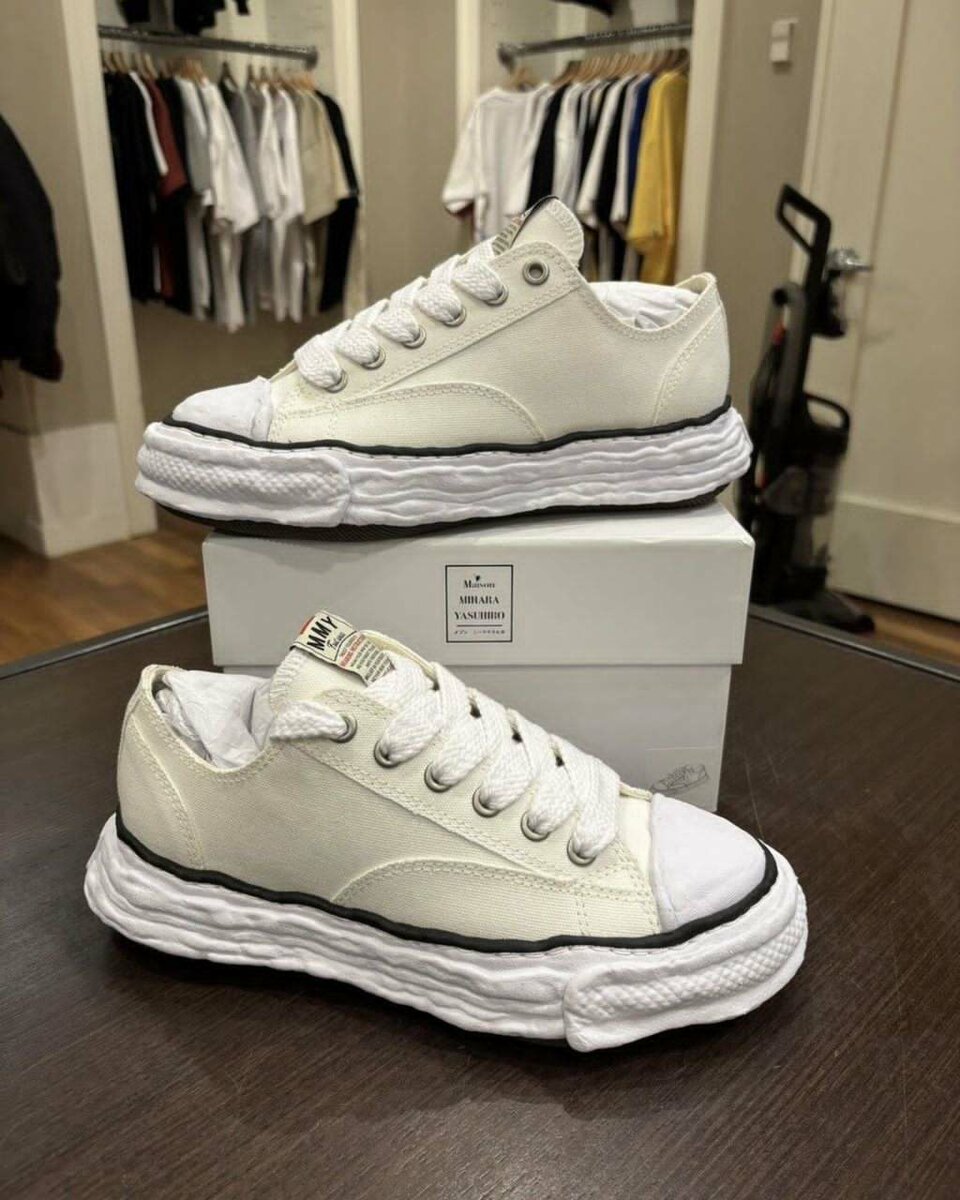 Sneakers blancs à lacets