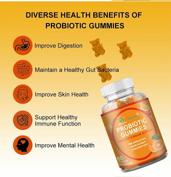 Probiotic gummies
