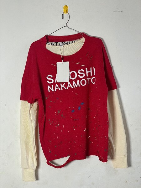 Sweatshirt Satoshi Nakamoto Unisexe