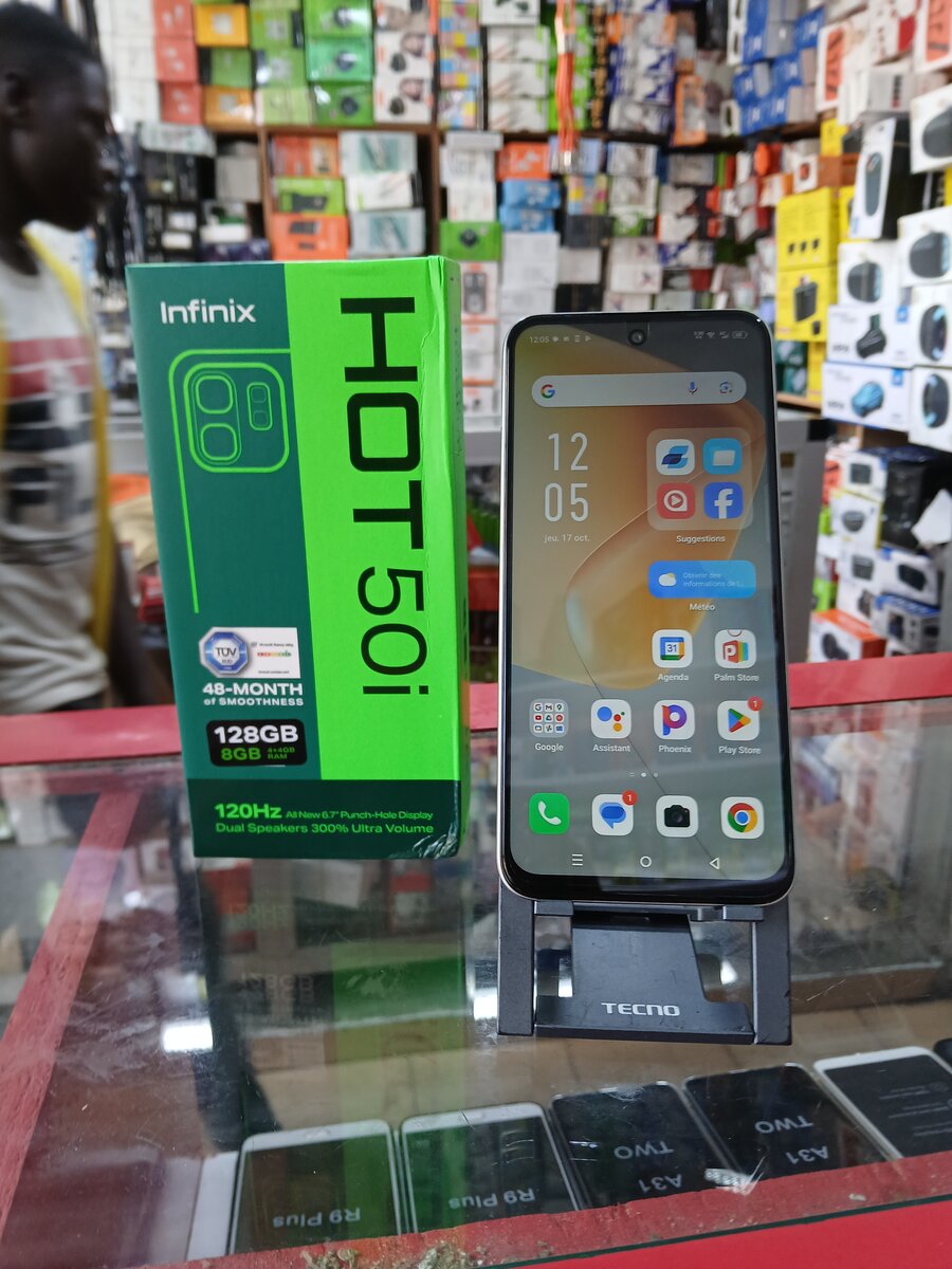 Infinix Hot50i 128GB 4ram