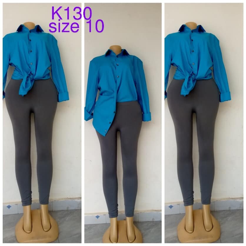 Light blue shirt size 10