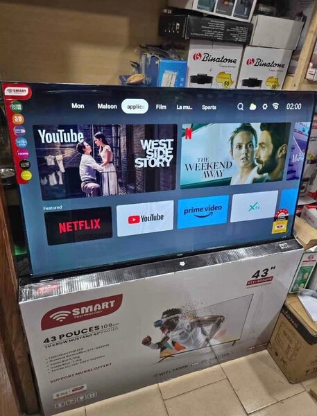 Téléviseur intelligent 43 pouces