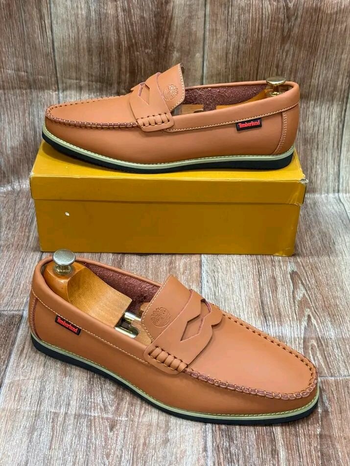 Mocassins en cuir élégants