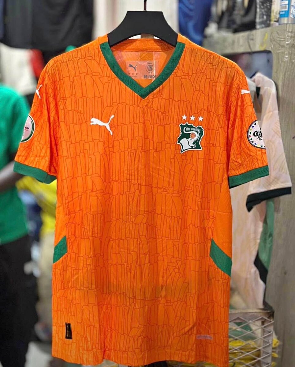Maillot Côte d'Ivoire Orange