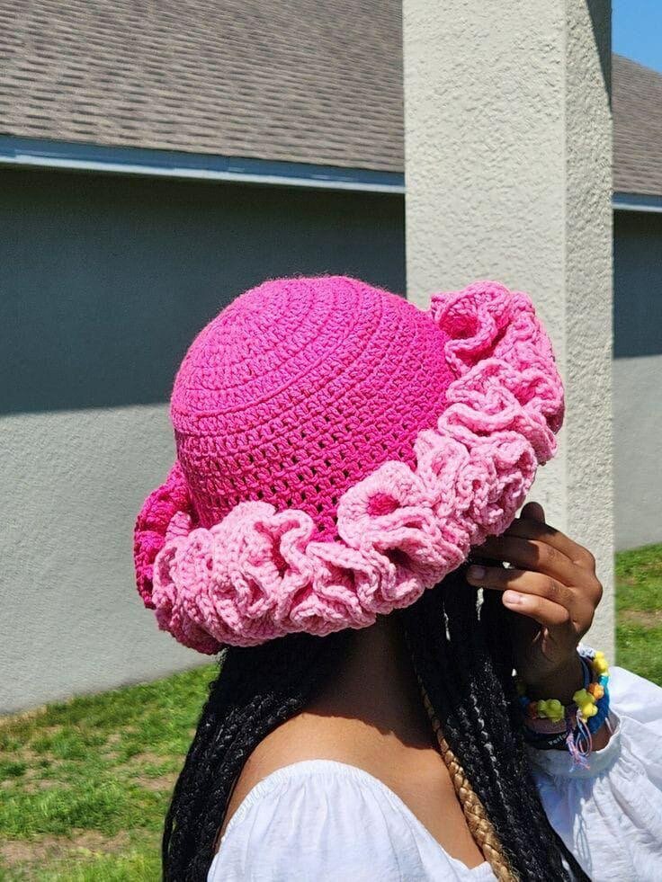 Bonnet crochet