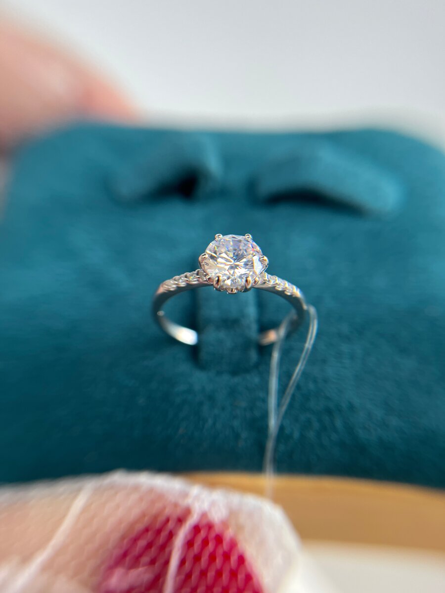 Bague Éclatante en Argent 925