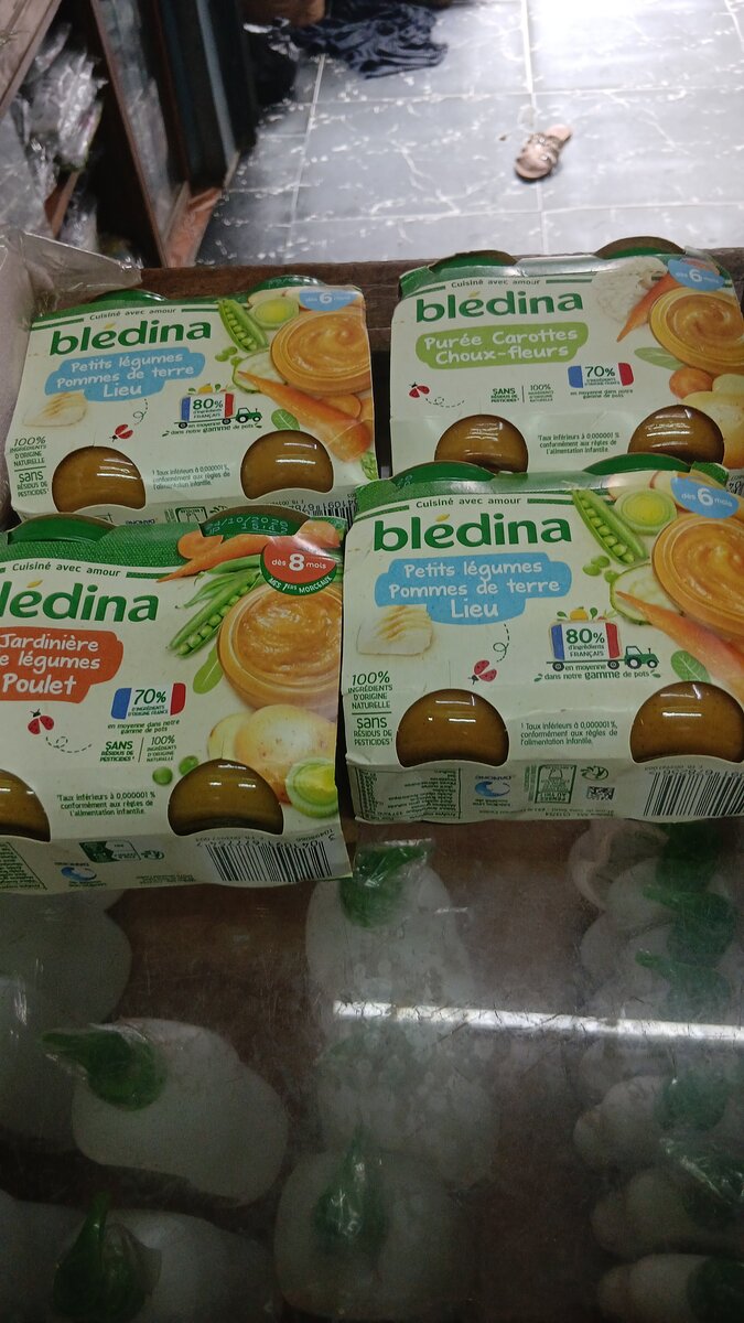 Purées Bledina Assorties