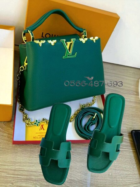 Ensemble sac et sandales Louis Vuitton