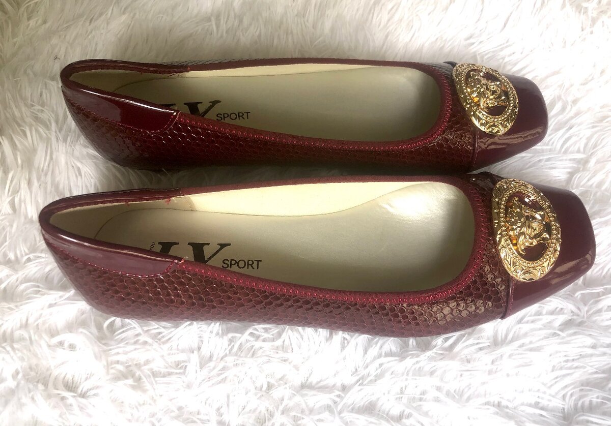 Ballerines élégantes en cuir