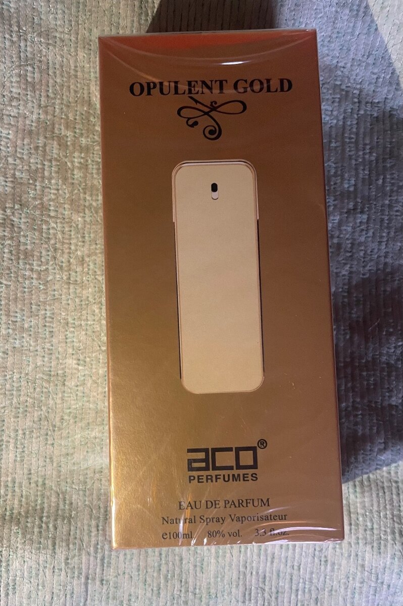 Eau de Parfum Opulent Gold