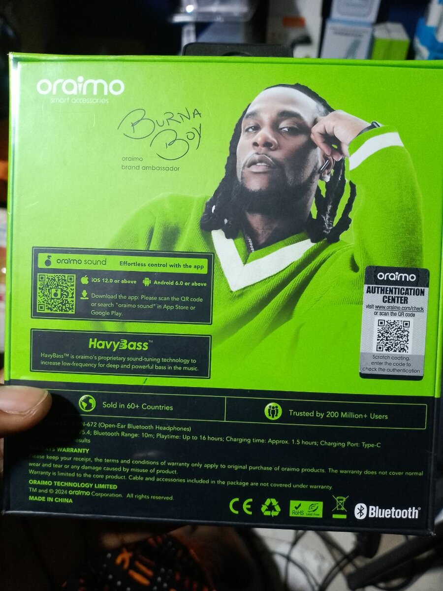 Oreillette Oraimo Open-Ear