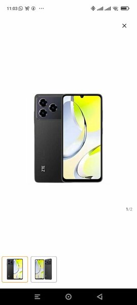 Smartphone ZTE moderne