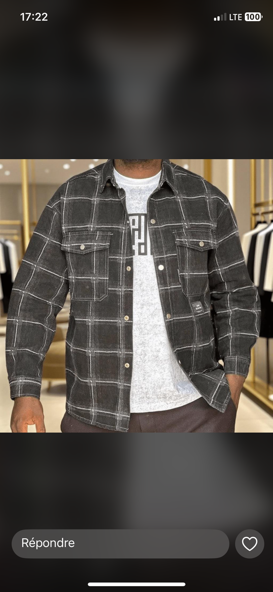 Veste homme décontractée