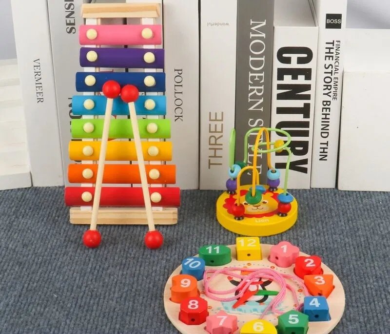 Развивающие игрушки для детей от года, новые