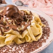 Fettuccine sucrées au chocolat