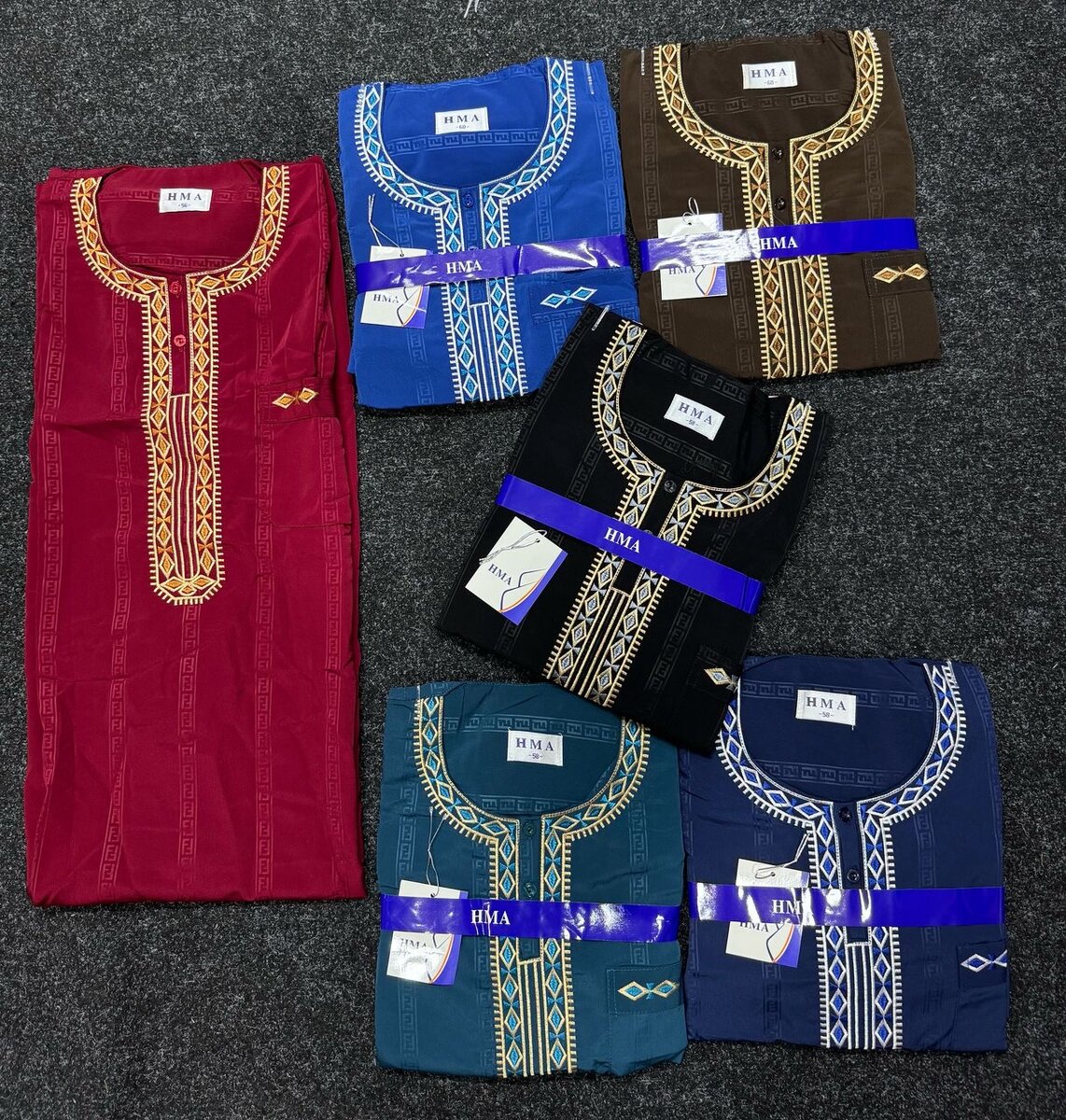 Chemise homme brodée