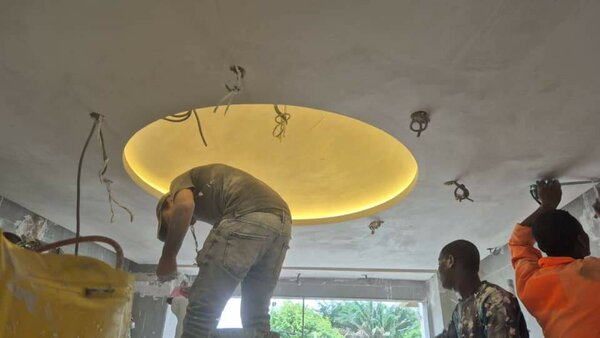 إضاءة سقف دائرية LED