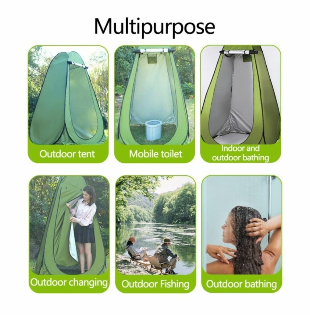 WATERPROOF SHELTER FOR TWO PERSONS (L59.06 X W59.06 X H74.8)