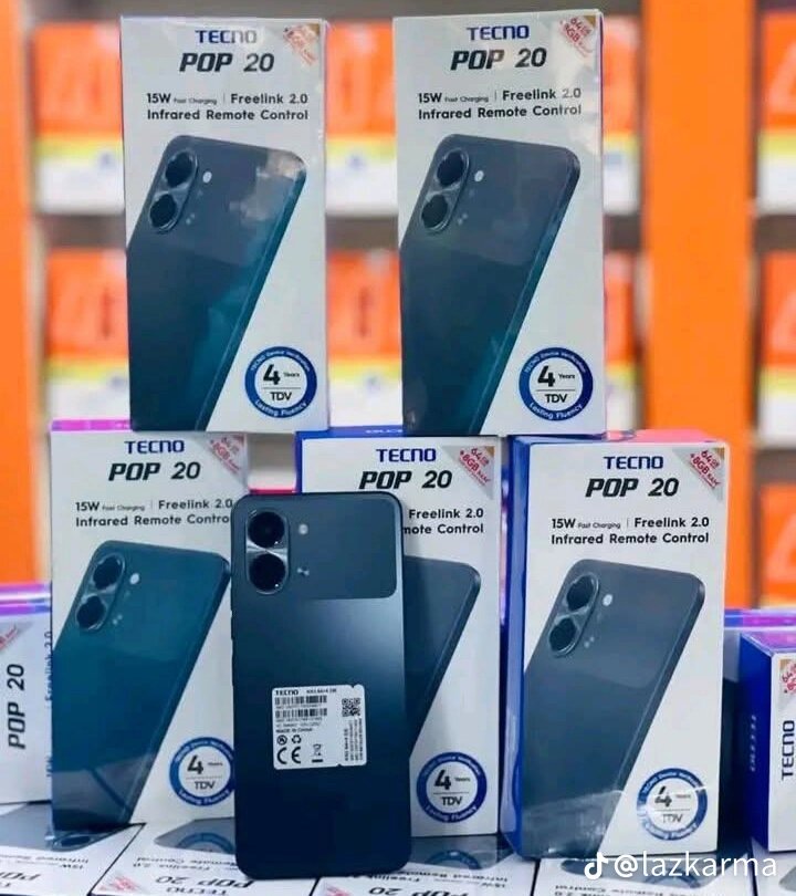 Tecno POP 20 Smartphone Débloqué