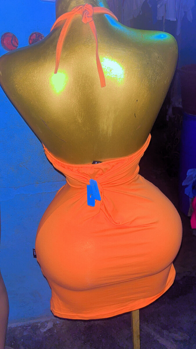 Robe orange "Naturally"