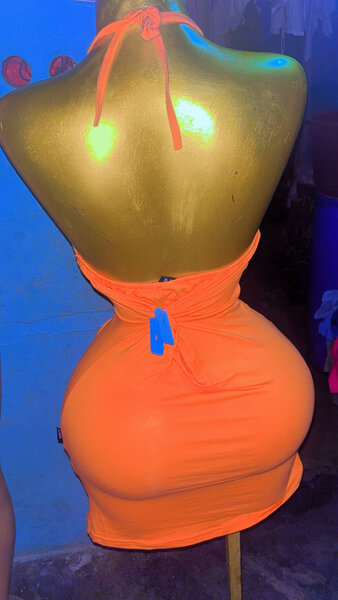 Robe orange "Naturally"