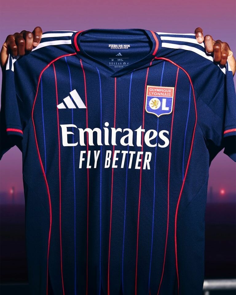 Maillot de football Olympique Lyonnais