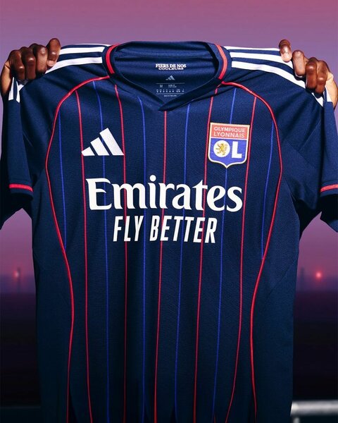 Maillot de football Olympique Lyonnais