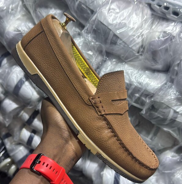 Mocassins en cuir pour homme