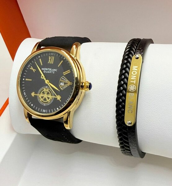 Montblanc Quartz - Set Montre & Bracelet