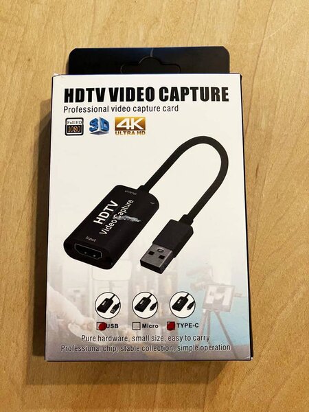 Carte de Capture Vidéo 4K USB