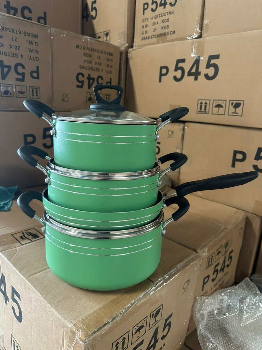 Batterie de Cuisine Antiadhésive 3 Pièces