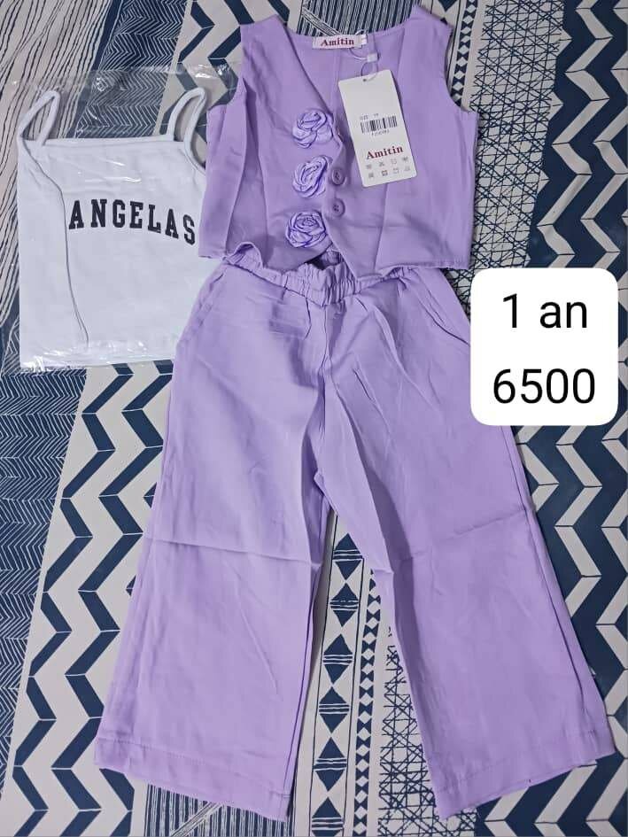 Ensemble élégant enfant été