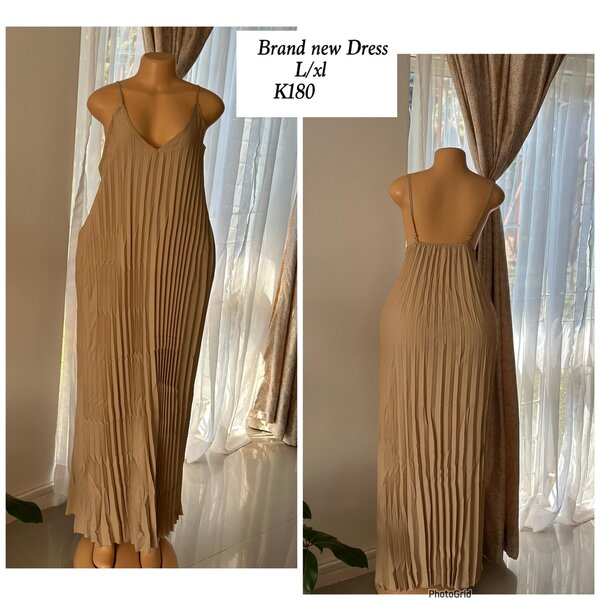 Light white long dress in size L/XL