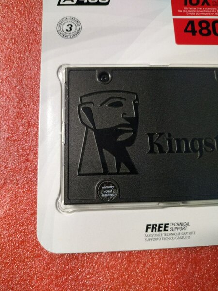 SSD Твердотельный накопитель Kingston A400 480 ГБ SATA