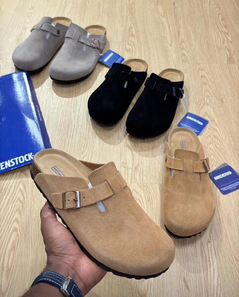 Sabots en cuir confortables