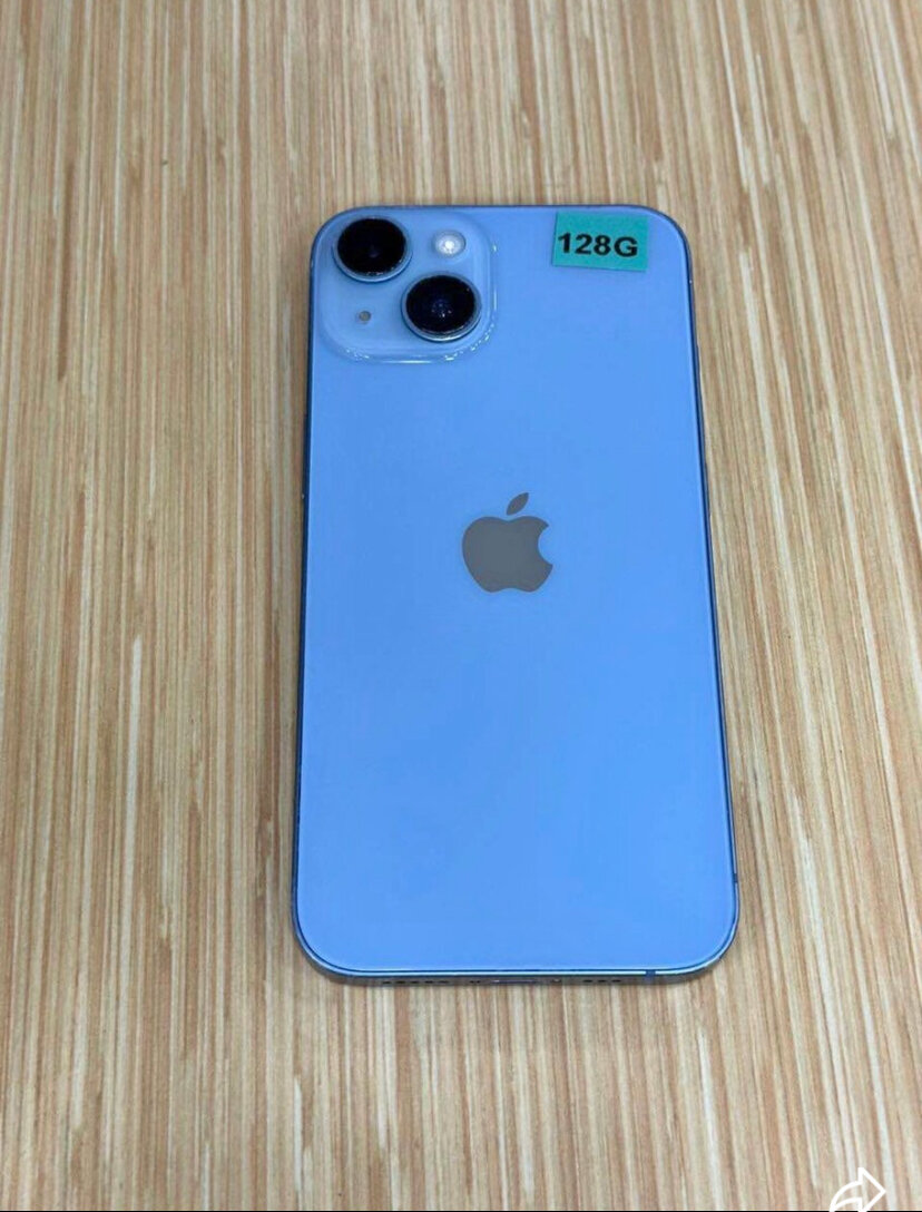 Apple iPhone 128Go bleu