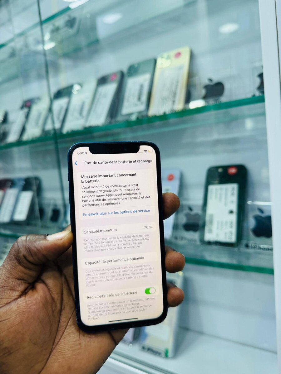 12 mini 128Go écran changé