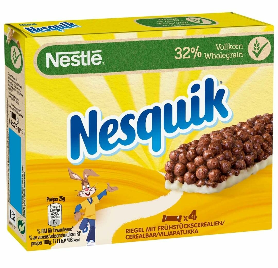 Nesquik barres de céréales