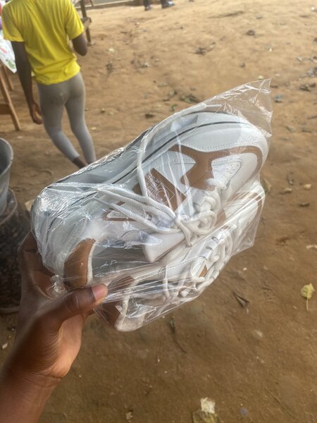 Baskets blanches tendance