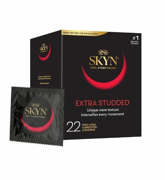 Préservatifs Skyn Extra Studded