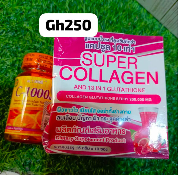  Super Collagen + Vitamic C1000mg set