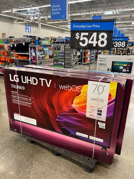 LG TV 70 pouces UHD webOS