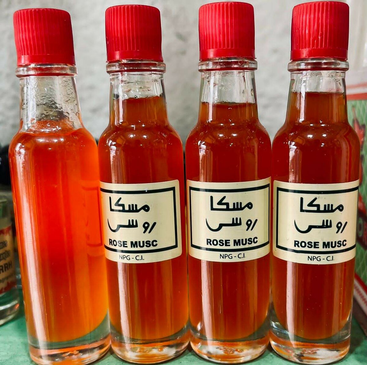 Huile Parfumée Rose Musc