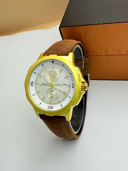 Montre Bracelet en Cuir Élégante