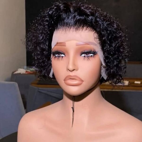 Perruque jerry curly frontal T